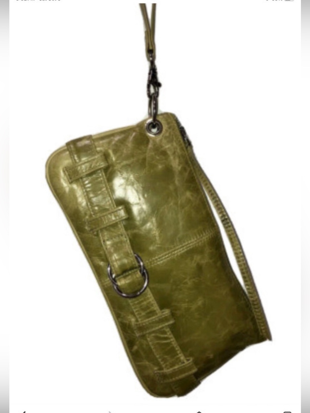 Latico leather wristlet
